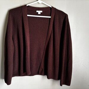 J. Jill Open Cardigan Sweater